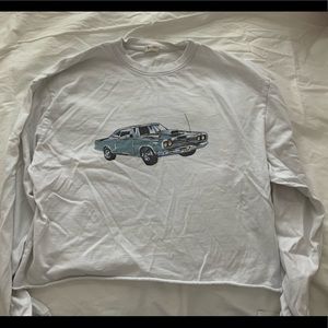 RARE brandy white long sleeve